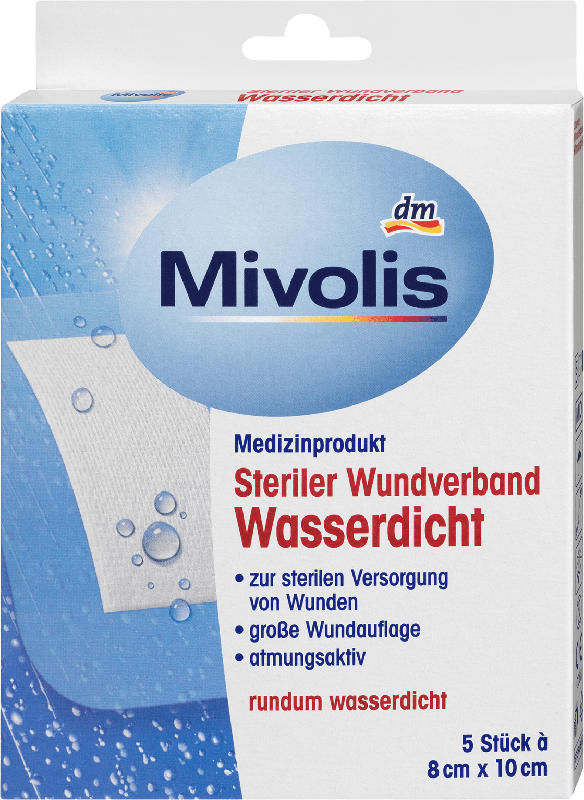 Mivolis Steriler Wundverband Wasserdicht