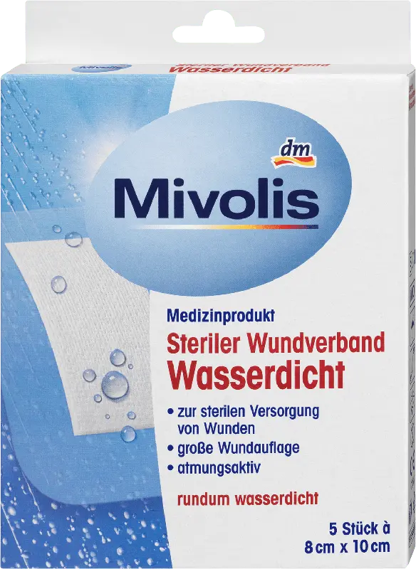 Mivolis Steriler Wundverband Wasserdicht