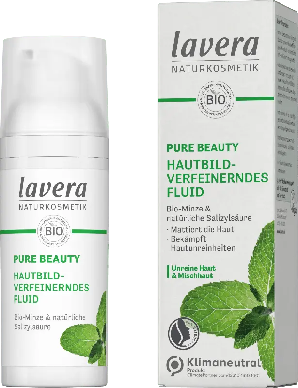lavera Pure Beauty Hautbildverfeinerndes Fluid