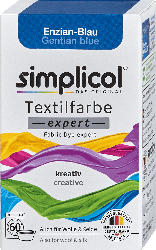 Simplicol Textilfarbe expert Enzian-Blau