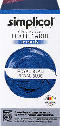 Simplicol flüssige Textilfarbe Royal-Blau