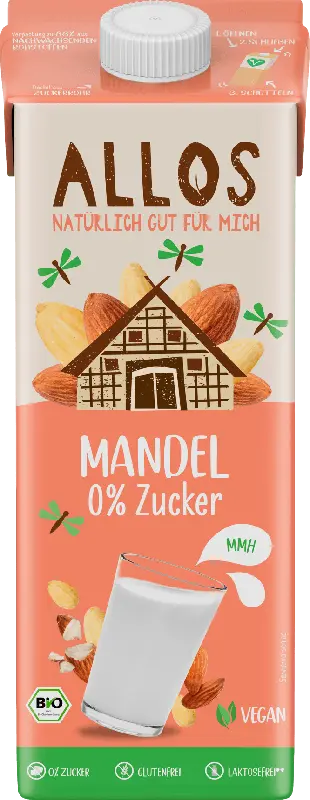 Allos Mandeldrink 0 % Zucker