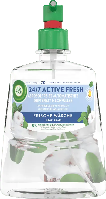 AirWick 24/7 Active Fresh Duftspray Nachfüller Frische Wäsche