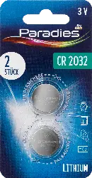 Paradies Knopfzelle CR 2032 Lithium Batterien