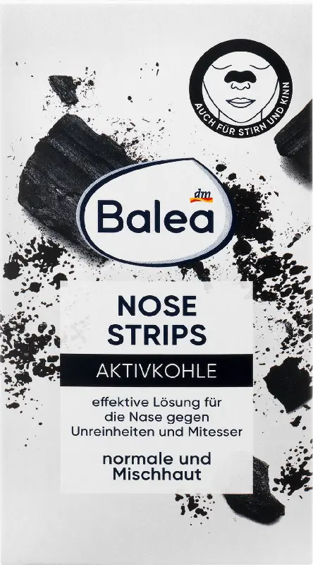 Balea Nosestrips mit Aktivkohle