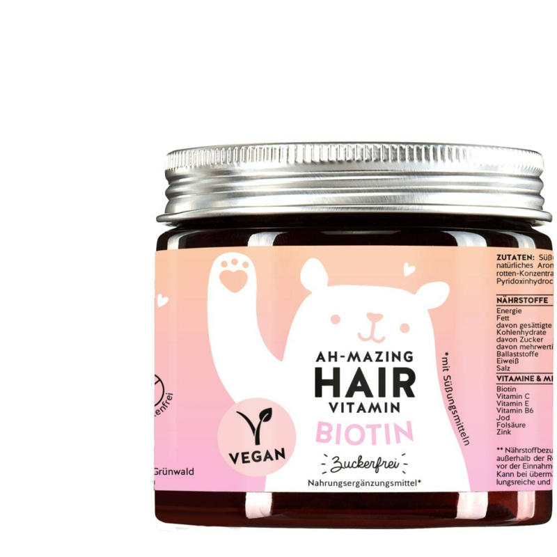 Bears with benefits Ah-Mazing Hair Vitamin Biotin Gummibärchen