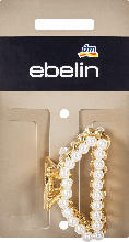 dm drogerie markt ebelin Haarklammer Gold-Optik mit Perlen