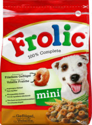 Frolic Mini Hundetrockenfutter Geflügel, Getreide und Gemüse