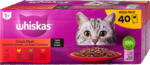 dm drogerie markt Whiskas 1+ Jahre Katzenfutter Klassische Auswahl in Sauce Mega Pack