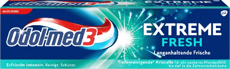 Odol med 3 Extreme Fresh Zahncreme