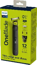 PHILIPS OneBlade Elektrischer Trimmer Pro 360 blade Face & Body