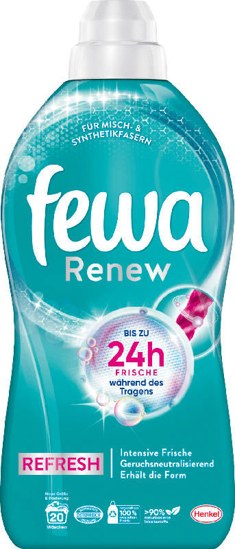 Fewa Renew Refresh Waschmittel für Misch- und Synthetikfasern