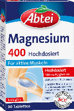 dm drogerie markt Abtei Magnesium 400 Hochdosiert Tabletten