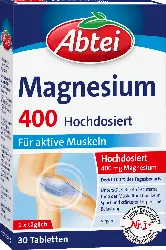 Abtei Magnesium 400 Hochdosiert Tabletten