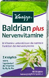 Kneipp Baldrian plus Nervenvitamine Dragees