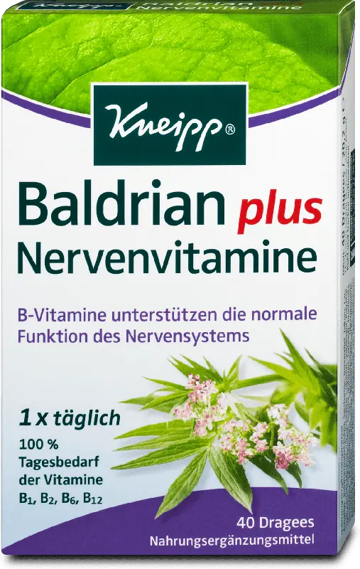 Kneipp Baldrian plus Nervenvitamine Dragees