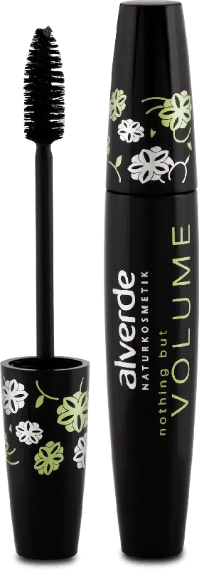 alverde NATURKOSMETIK Mascara Nothing But Volume 010 Schwarz