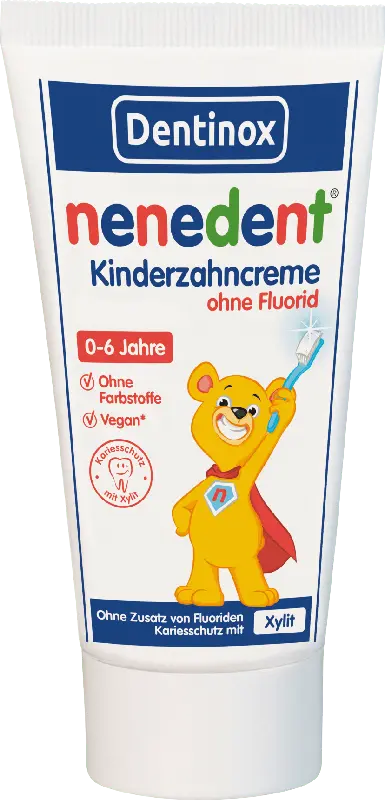 nenedent Kinderzahncreme ohne Fluorid