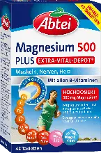 dm drogerie markt Abtei Magnesium 500 Plus Tabletten