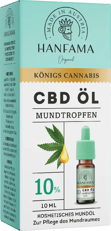 Hanfama CBD Öl Mundtropfen 10%