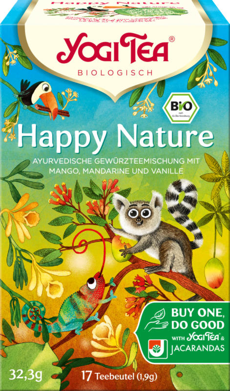 YOGI TEA Gewürztee Bio Happy Nature