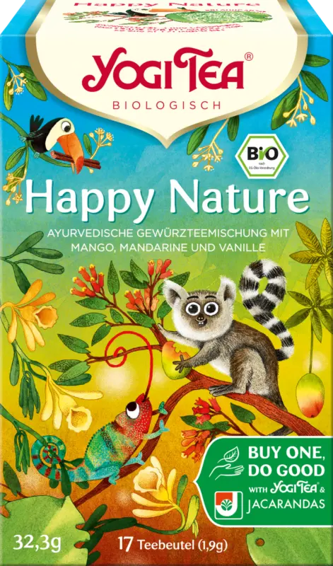 YOGI TEA Gewürztee Bio Happy Nature