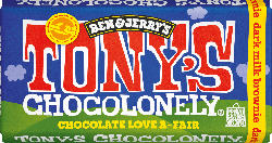TONY'S CHOCOLONELY Dunkle Vollmilchschokolade Brownie