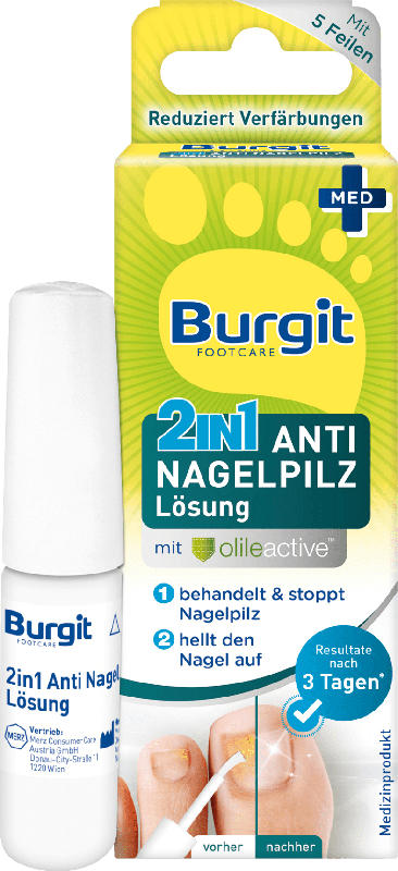 Burgit 2in1 Anti Nagelpilz Lösung