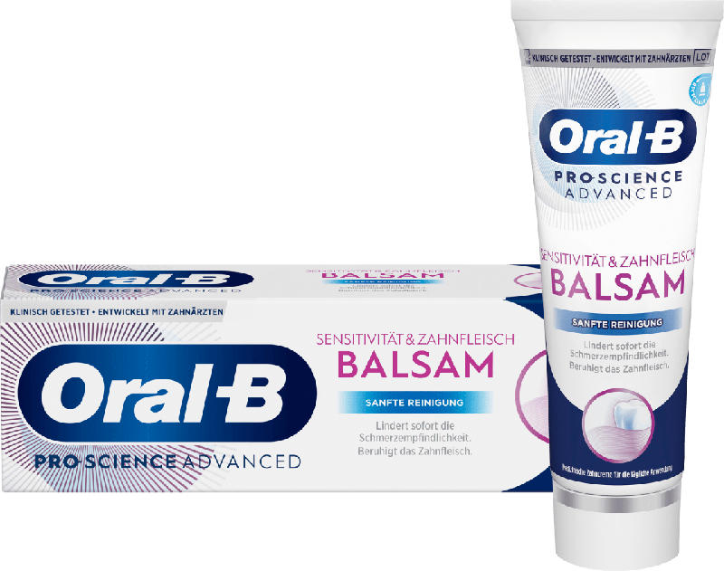 Oral-B Sensitivität & Zahnfleisch Balsam Zahncreme