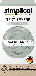 Simplicol flüssige Textilfarbe Intensiv Salbei-Grün