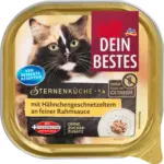 dm drogerie markt Dein Bestes Sternenküche Katzenfutter Hähnchengeschnetzeltes