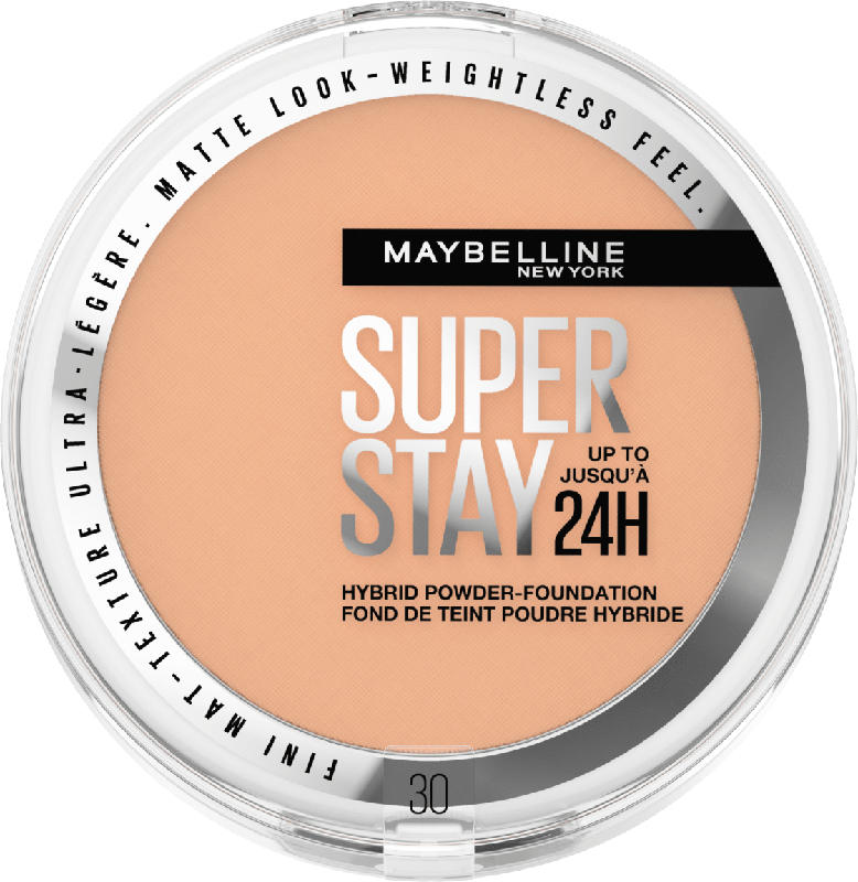 Maybelline New York Foundation Puder Hybrid 30 Super Stay