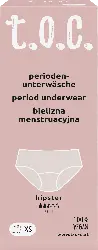 t.o.c. Periodenunterwäsche schwarz Hipster, Gr. XS
