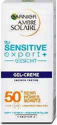 Garnier Ambre Solaire Sensitive expert+ Gesicht Gel-Creme LSF 50+