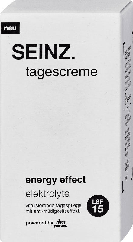 SEINZ. Tagescreme energy effect LSF 15