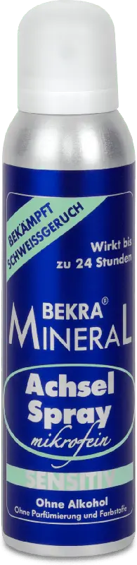 BEKRA MINERAL Mineral Achsel Spray mikrofein Sensitive