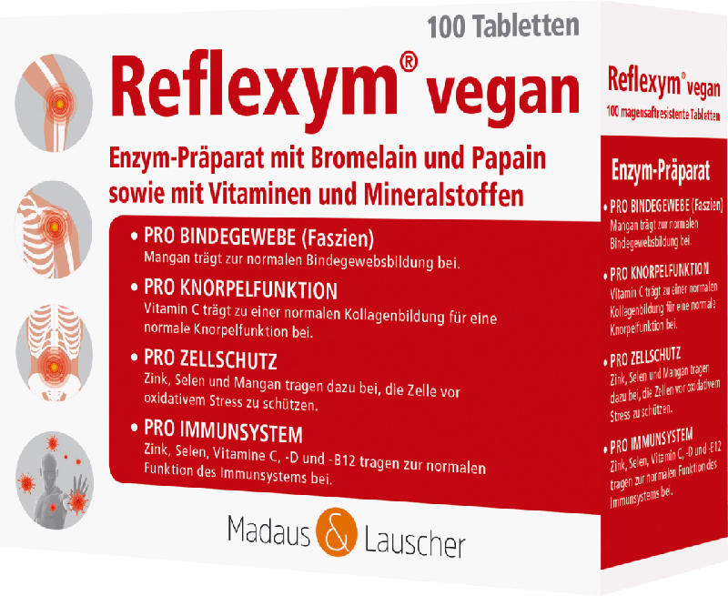 Madaus & Lauscher Reflexym vegan Tabletten