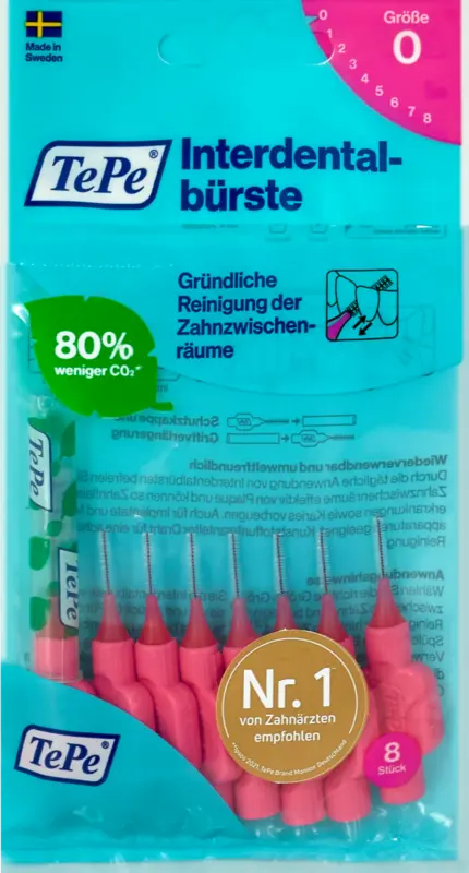 TePe Interdental-Bürste Original Größe 0