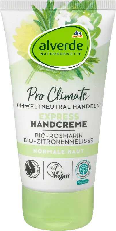 alverde NATURKOSMETIK Pro Climate Express Handcreme