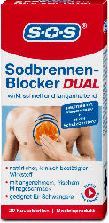 SOS Sodbrennen-Blocker Dual Kautabletten