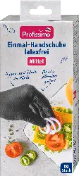 Profissimo Einmal-Handschuhe latexfrei Mittel schwarz (30 Paar)