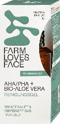 Farm Loves Face Reinigungsgel AHA/PHA + Bio-Aloe Vera