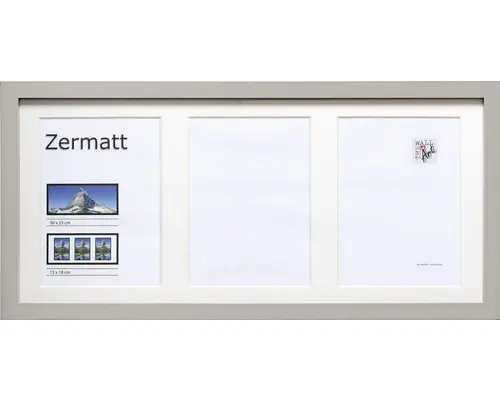 Objektrahmen Zermatt alu 23x50 cm