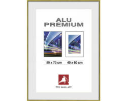 Bilderrahmen Aluminium gold matt 50x70 cm