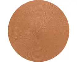 Tischset Spirale brick rund 38 cm