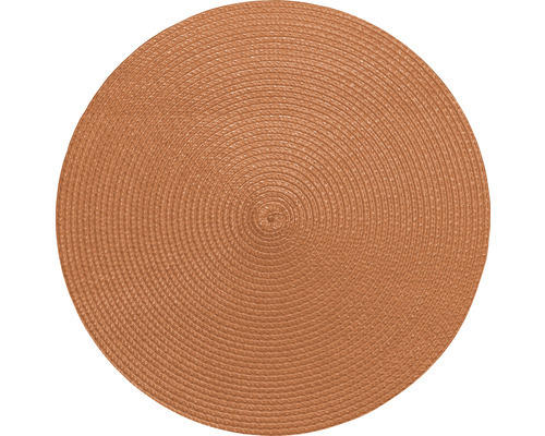 Tischset Spirale brick rund 38 cm