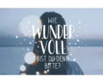 Hornbach Dekomagnet Wie wundervoll bist du denn bitte? 8,5x5,5 cm
