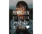 Hornbach Postkarte Meschen passen perfekt ins Herz… 10,5x14,8 cm