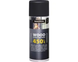 Maston Kamin & Grill Spray Schwarz Metallic 400 ml
