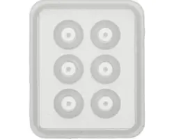 Silikon-Form Kugel 16mm 6-teilig 7x8 cm